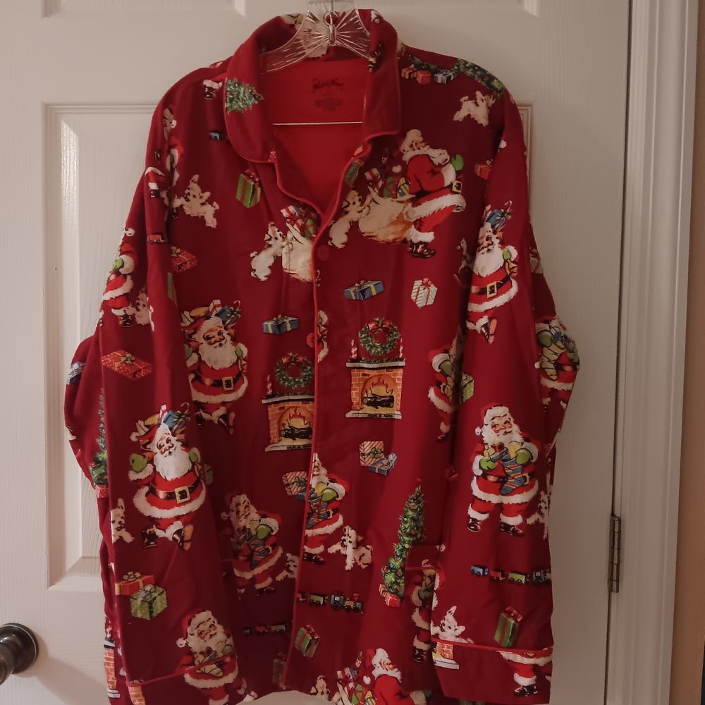 Nick & Nora Santa Pajama Set